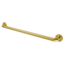 Kingston Brass DR914307 Camelon 30" Grab Bar, 1-1/4" Diameter, Brushed Brass