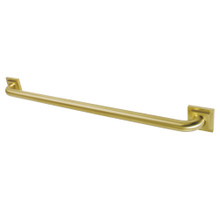 Kingston Brass DR614307 Claremont 30" Grab Bar, 1-1/4" Diameter, Brushed Brass