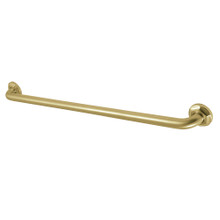 Kingston Brass DR714307 Metropolitan 30" Grab Bar, 1-1/4" Diameter, Brushed Brass
