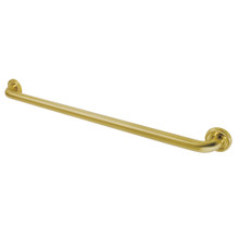 Kingston Brass DR914327 Camelon 32" Grab Bar, 1-1/4" Diameter, Brushed Brass