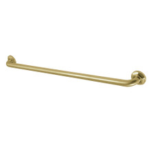 Kingston Brass DR714327 Metropolitan 32" Grab Bar, 1-1/4" Diameter, Brushed Brass