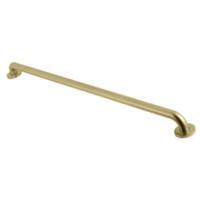 Kingston Brass DR514427 Meridian 42" Grab Bar, 1-1/4" Diameter, Brushed Brass