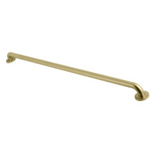 Kingston Brass DR514487 Meridian 48" Grab Bar, 1-1/4" Diameter, Brushed Brass