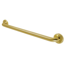 Kingston Brass DR814247 Laurel 24" Grab Bar, 1-1/4" Diameter, Brushed Brass
