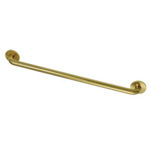 Kingston Brass GLDR814307 Silver Sage 30-Inch X 1-1/4-Inch OD ADA Grab Bar, Brushed Brass