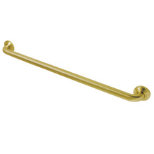 Kingston Brass DR214307 Milano 30" Grab Bar, 1-1/4" Diameter, Brushed Brass