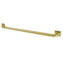 Kingston Brass DR614367 Claremont 36" Grab Bar, 1-1/4" Diameter, Brushed Brass