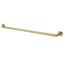 Kingston Brass DR714367 Metropolitan 36" Grab Bar, 1-1/4" Diameter, Brushed Brass