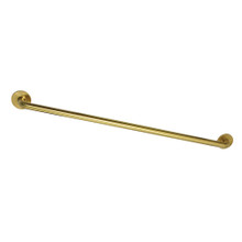 Kingston Brass GLDR814427 Silver Sage 42-Inch X 1-1/4-Inch OD ADA Grab Bar, Brushed Brass
