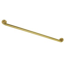 Kingston Brass DR214367 Milano 36" x 1-1/4" O.D Grab Bar, Brushed Brass