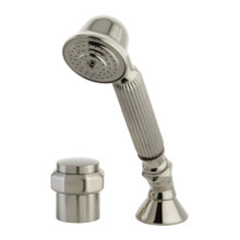 Kingston Brass KSK2248ARTR Deck Mount Hand Shower with Diverter for Roman Tub Faucet, Brushed Nickel