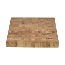 Ruvati 17 x 16 x 2 inch thick End-Grain American Maple Butcher Block Solid Wood Large Cutting Board - RVA2445MPL