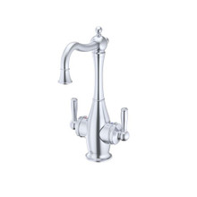 Insinkerator  Showroom Collection Traditional 2020 Instant Hot and Cold Faucet - Arctic Steel, FHC2020AS - 45392AJ-ISE