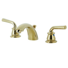 Kingston Brass  KB952RXL Restoration Mini-Widespread Bathroom Faucet, Polished Brass