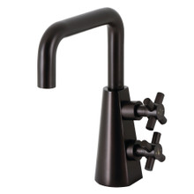 Kingston Brass  KS2265DX Constantine Two-Handle Single-Hole Bathroom Faucet with Push Pop-Up, Oil Rubbed Bronze
