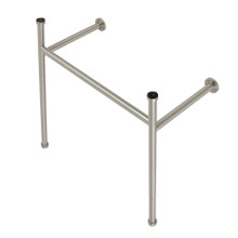 Kingston Brass  Fauceture VPB28148 Hartford Stainless Steel Console Sink Legs, Brushed Nickel