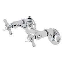 Kingston Brass  CC2131BEX Essex Wall Mount Tub Faucet Body with Riser Adapter, Polished Chrome