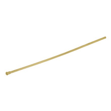 Kingston Brass  CB38207 Complement 20 in. Bullnose Bathroom Supply Line, Brushed Brass