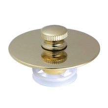 Kingston Brass  DTL5304A2 Quick Cover-Up Tub Stopper, Polished Brass