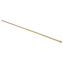 Kingston Brass  CB38307 Complement 30 in. Bullnose Bathroom Supply Line, Brushed Brass