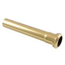 Kingston Brass  Fauceture EVP1002 Century 1-1/4" x 8" Brass Slip Joint Tailpiece Extension Tube, Polished Brass