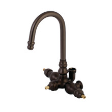 Kingston Brass  Aqua Vintage AET200-5 Gooseneck Clawfoot Tub Faucet Body Only, Oil Rubbed Bronze
