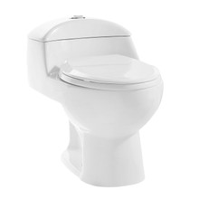 Swiss Madison  SM-1T803 Château One-Piece Elongated Toilet Dual-Flush 1.1/1.6 gpf - White