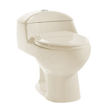 Swiss Madison  SM-1T803BQ Château One-Piece Elongated Toilet Dual-Flush 1.1/1.6 gpf in Bisque