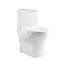 Swiss Madison  SM-2T257 Sublime II Two-Piece Round Toilet Dual-Flush 0.8/1.28 gpf
