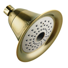 Kingston Brass  KX363 Shower Scape 2-Function 6-Inch Shower Head, Antique Brass