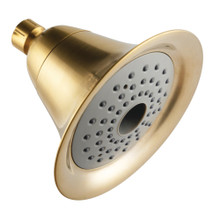 Kingston Brass  KX367 Shower Scape 2-Function 6-Inch Shower Head, Brushed Brass