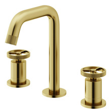 Vigo  VG01301MG Cass Two Handle Widespread Bathroom Faucet In Matte Brushed Gold