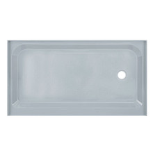 Swiss Madison  SM-SB512E Voltaire 60 x 36 Single-Threshold, Right-Hand Drain, Shower Base in Grey