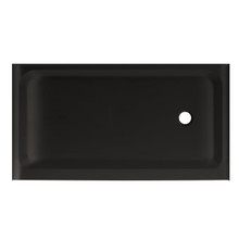 Swiss Madison  SM-SB521 Voltaire 60" X 36" Right-Hand Drain, Shower Base in Black