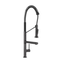 Swiss Madison  SM-KF74GG Nouvet Single Handle, Pull-Down Kitchen Faucet with Pot Filler in Gunmetal Grey
