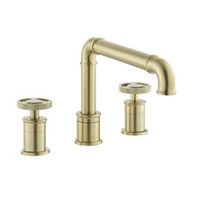 Swiss Madison  SM-BF82BG Avallon Widespread, Double Handle, Bathroom Faucet in Brushed Gold