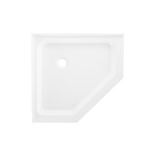 Swiss Madison  SM-SB534 Voltaire 42" X 42" Center Drain, Neo-Angle Shower Base