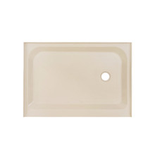 Swiss Madison  SM-SB509V Voltaire 48 x 36 Single-Threshold, Right-Hand Drain, Shower Base in Biscuit