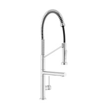 Swiss Madison  SM-KF74C Novuet Single Handle, Pull-Down Kitchen Faucet with Pot Filler in Chrome