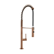 Swiss Madison  SM-KF72RG Chalet Single Handle, Pull-Down Kitchen Faucet in Rose Gold
