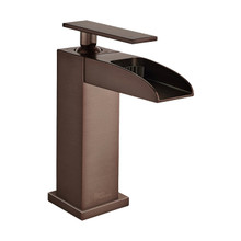 Swiss Madison  SM-BF50OR Concorde Single Hole, Single-Handle, Waterfall Bathroom Faucet in Oil Rubbed Bronze