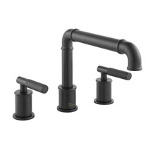 Swiss Madison  SM-BF86MB Avallon 8 in. Widespread, Sleek Handle, Bathroom Faucet in Matte Black