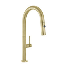 Swiss Madison  SM-KF73BG Chalet Single Handle, Pull-Down Kitchen Faucet in Brushed Gold