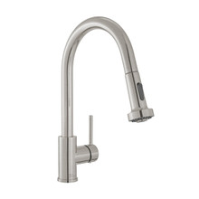 Swiss Madison  SM-KF71BN Nouvet Single Handle, Pull-Down Kitchen Faucet in Brushed Nickel