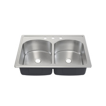 Swiss Madison  SM-KT661 Ouvert 33 x 22 Double Bowl, Top-Mount Kitchen Sink