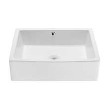Swiss Madison  SM-VS277 Voltaire 19.5" Square Vessel Bathroom Sink