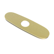 Swiss Madison  SM-KFP05 Kitchen Sink Faucet Deck Plate Escutcheon in Brushed Gold