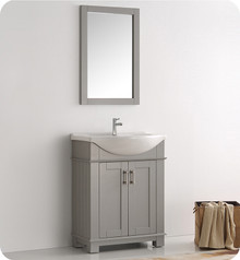 Fresca  FCB2303GR-I Hartford 30" Gray Traditional Bathroom Vanity