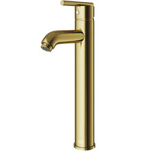 Vigo  VG03009MG Seville Vessel Bathroom Faucet In Matte Brushed Gold