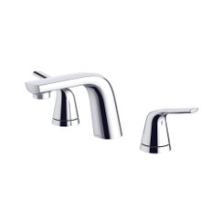Danze D304134 Lemora Two Handle Widespread Lavatory Faucet w/ Metal Touch-Down Drain 1.2gpm Chrome